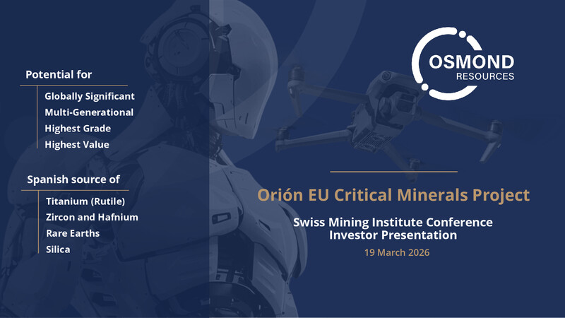 Swiss Mining Institute Presentation